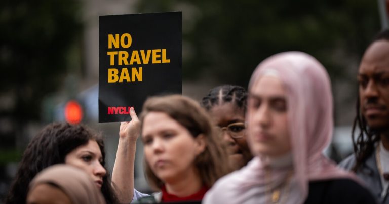 How Trump’s journey ban may disrupt the way in which data about well being is shared