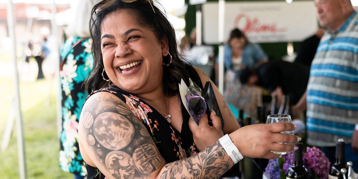 Greater than 100 distributors showcase native meals, wine at annual wine fest