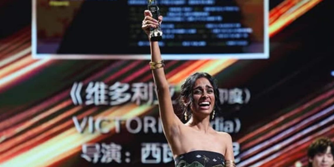 ‘Victoria’ actor Meenakshi Jayan honoured at Shanghai Movie Competition | Meenakshi Jayan | Shanghai Worldwide Movie Competition | Greatest Actress | Asian New Expertise | Malayalam Cinema | Indian Cinema | Sivaranjini J | Victoria film | Golden Goblet Awards