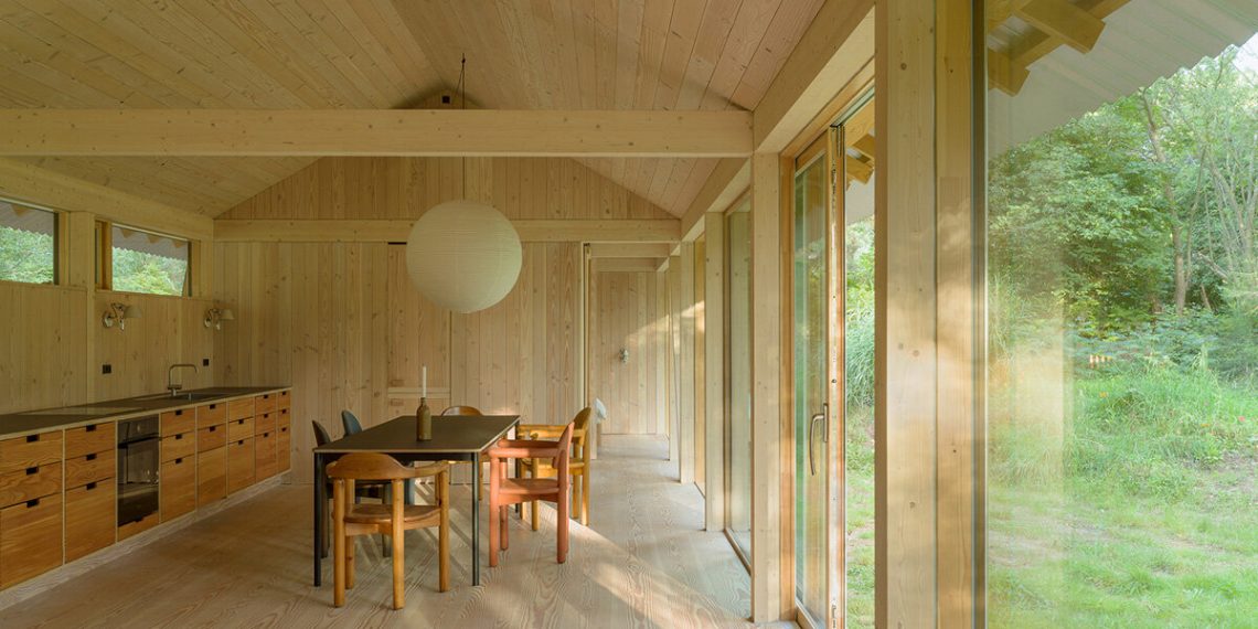 Høyer Structure builds the Vollerrup Home within the Denmark Coast Forest