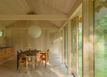 Høyer Structure builds the Vollerrup Home within the Denmark Coast Forest