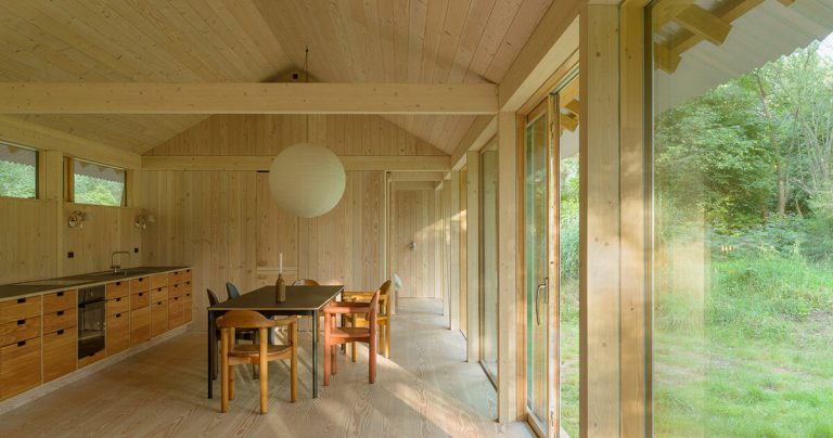 Høyer Structure builds the Vollerrup Home within the Denmark Coast Forest