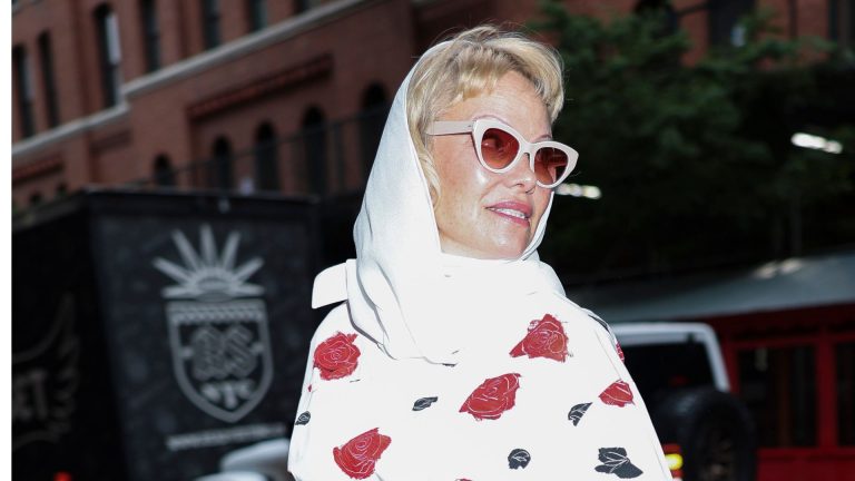 Pamela Anderson’s vintage-inspired outfit is one in all her finest ever seems