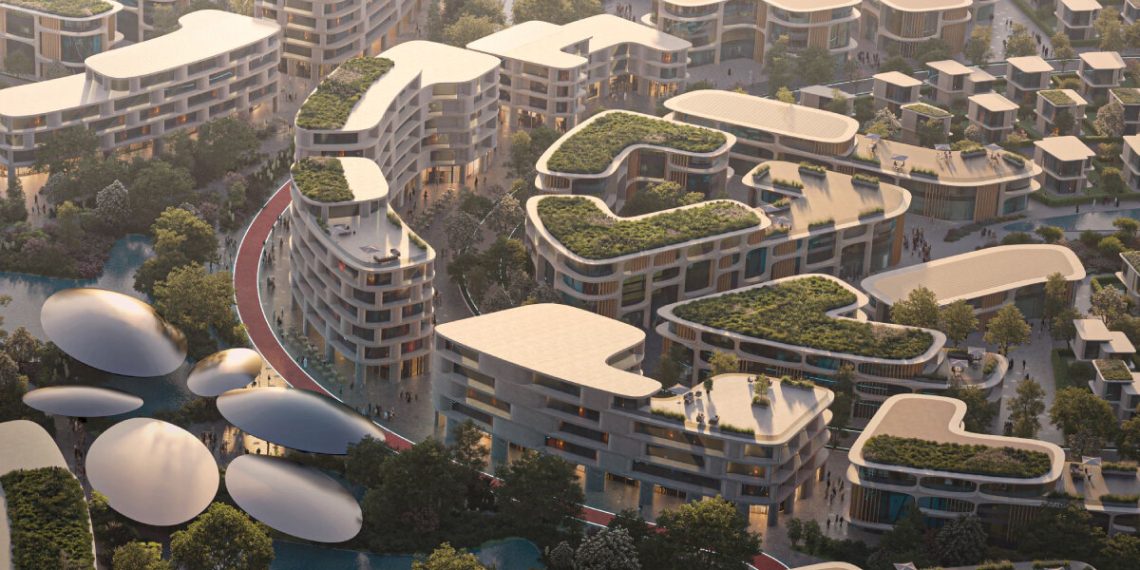 Zaha Hadid Anchors Good Metropolis in Sharjah with Oasis Shadhed backbone