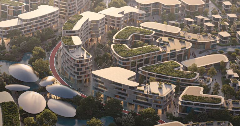Zaha Hadid Anchors Good Metropolis in Sharjah with Oasis Shadhed backbone