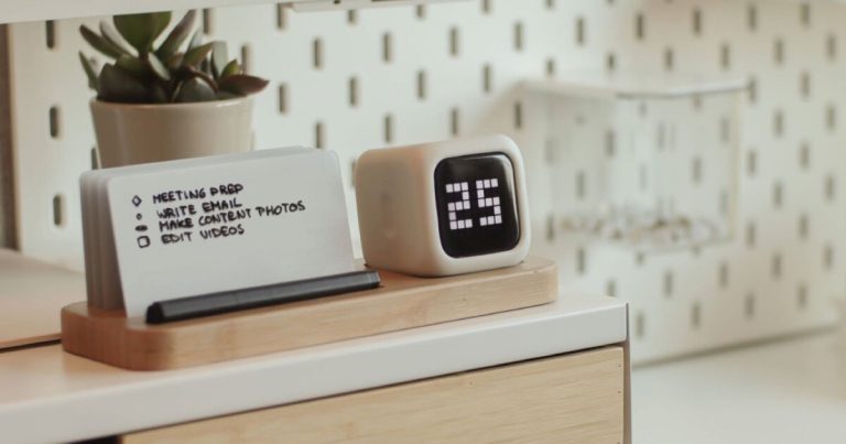Nyckle Sijtsma’s space timer helps you focus extra with extra intention